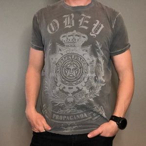 Gray Obey T-shirt